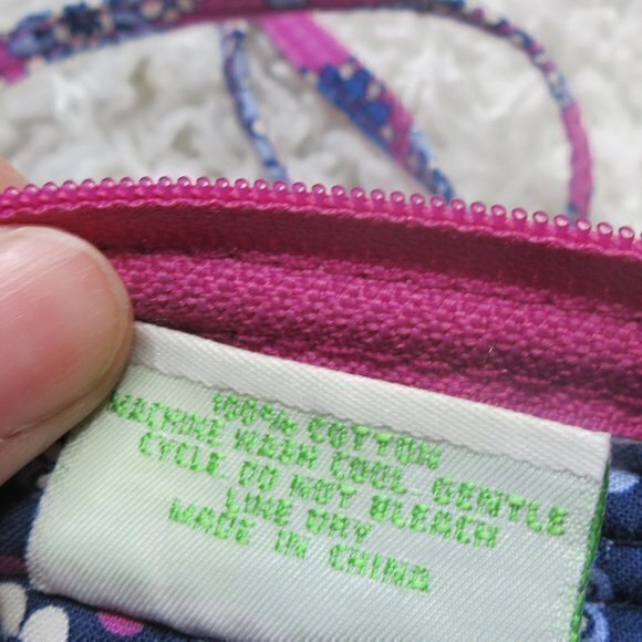 Vera Bradley purple paisley shoulder bag‎ - Picture 5 of 8